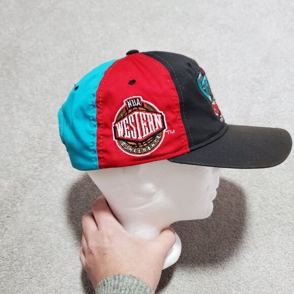 STARTER Vintage 90s Vancouver Grizzlies NBA Snapback Hat Cap RARE Retro Men's OS - Picture 4 of 7